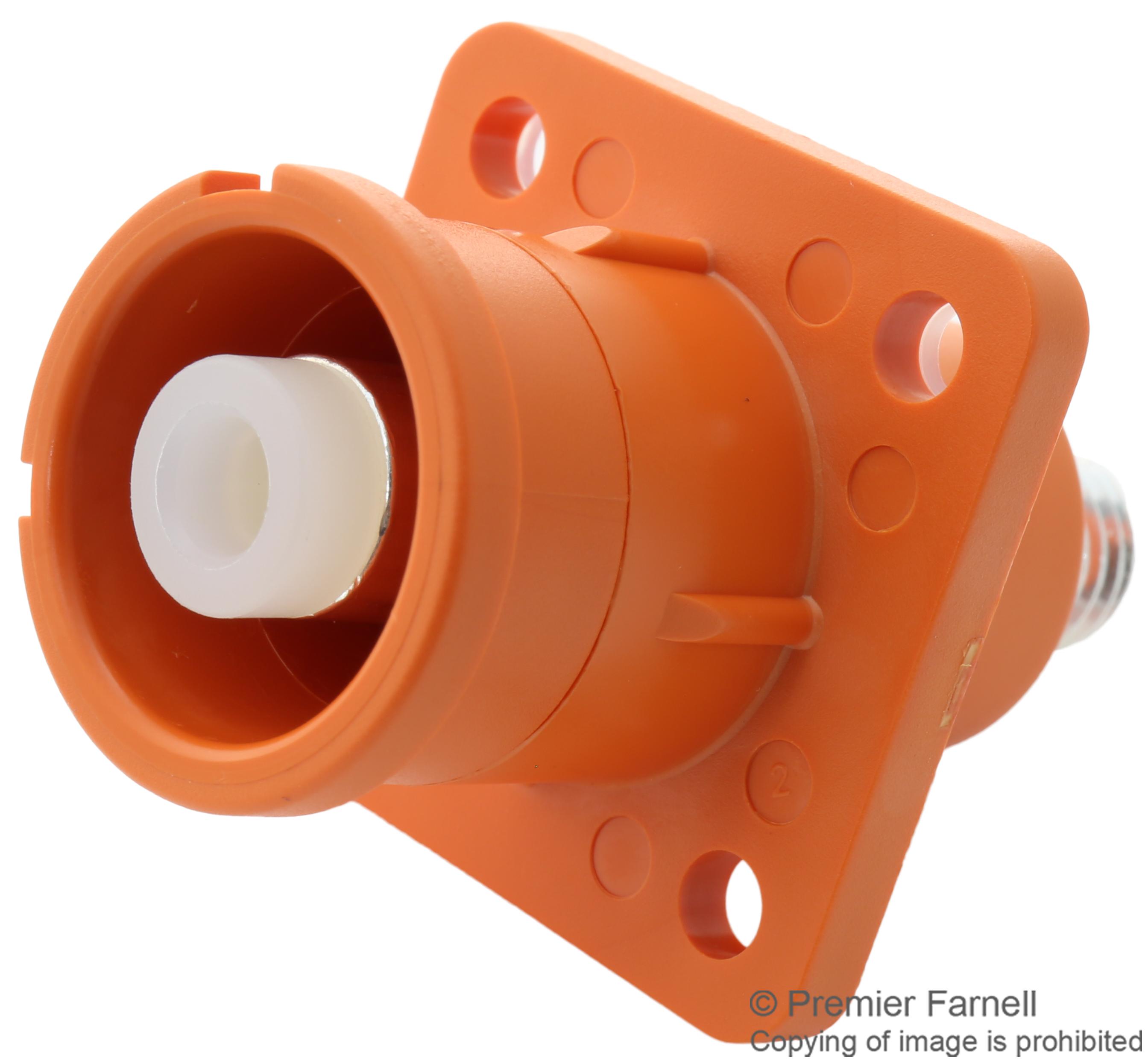 SLP IR C T P S O 0 POWER ENTRY, RCPT, 1KV, ORANGE AMPHENOL INDUSTRIAL