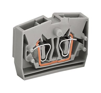 264-326 TERMINAL BLOCK, DIN RAIL, 2POS, 28-12AWG WAGO