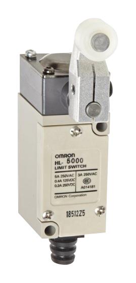 HL5000GOMR LIMIT SWITCH, SPST-NO/NC, 5A, 250VAC OMRON