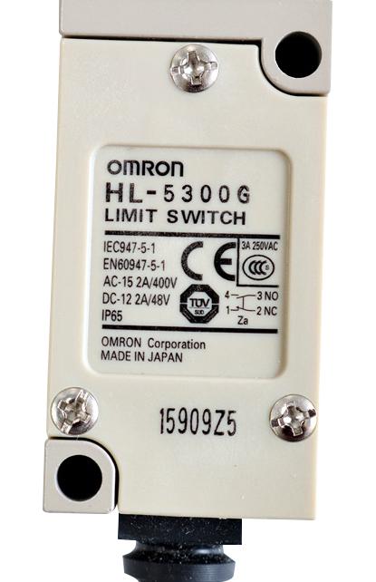 HL5300GOMR LIMIT SWITCH, SPST-NO/NC, 5A, 250VAC OMRON