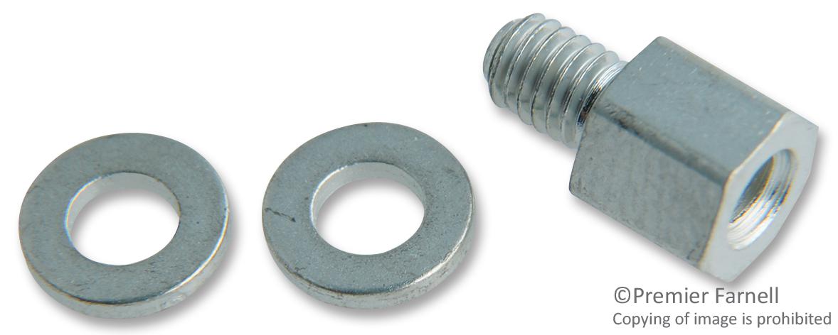 863001018TLF SCREW LOCK, FEMALE, M3, 4.5MM AMPHENOL ICC