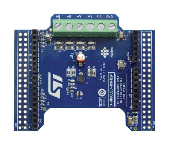 X-NUCLEO-IHM12A1 EVAL BOARD, DUAL BRUSH DC MOTOR DRIVER STMICROELECTRONICS