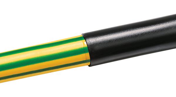 318-43200 HEAT-SHRINK TUBING, 4:1, 32MM, BLACK HELLERMANNTYTON