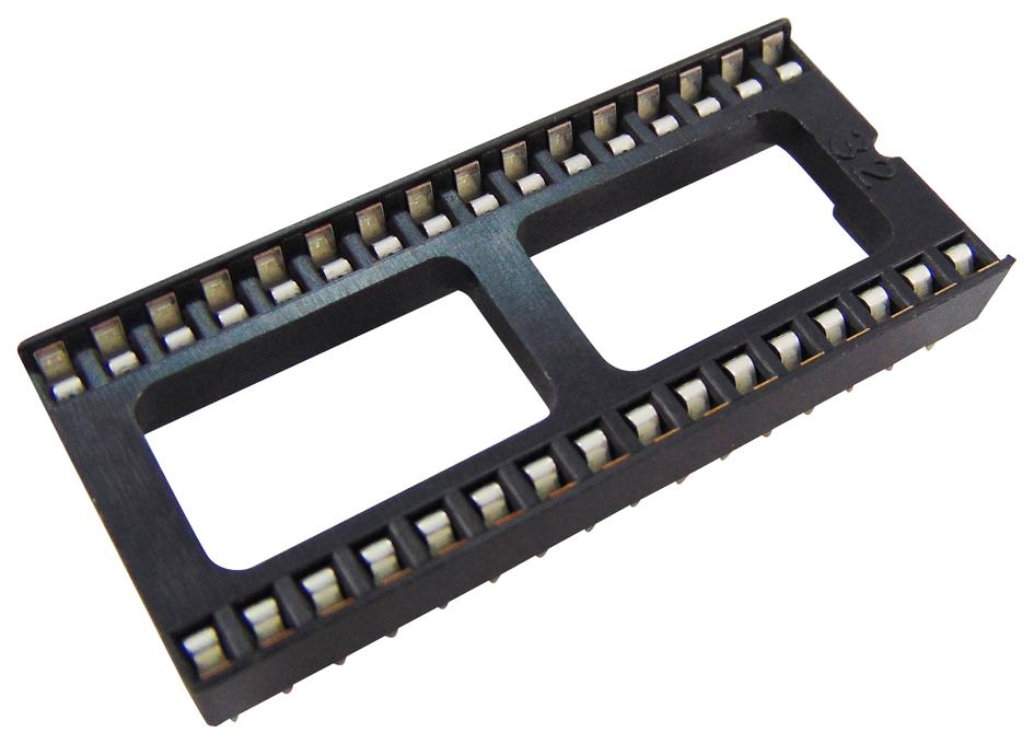 4832-6000-CP DIP SOCKET, 32POS, 2ROW, 2.54MM, TH 3M