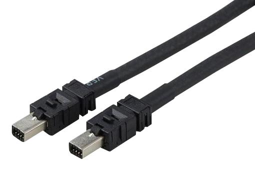 2-2205132-4 PATCH CABLE, MINI IO TYPE II, CAT5E, 3M TE CONNECTIVITY