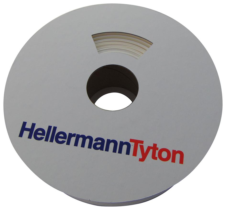 553-40451 HEAT-SHRINK TUBING, 3:1, 4.8MM, WHITE HELLERMANNTYTON