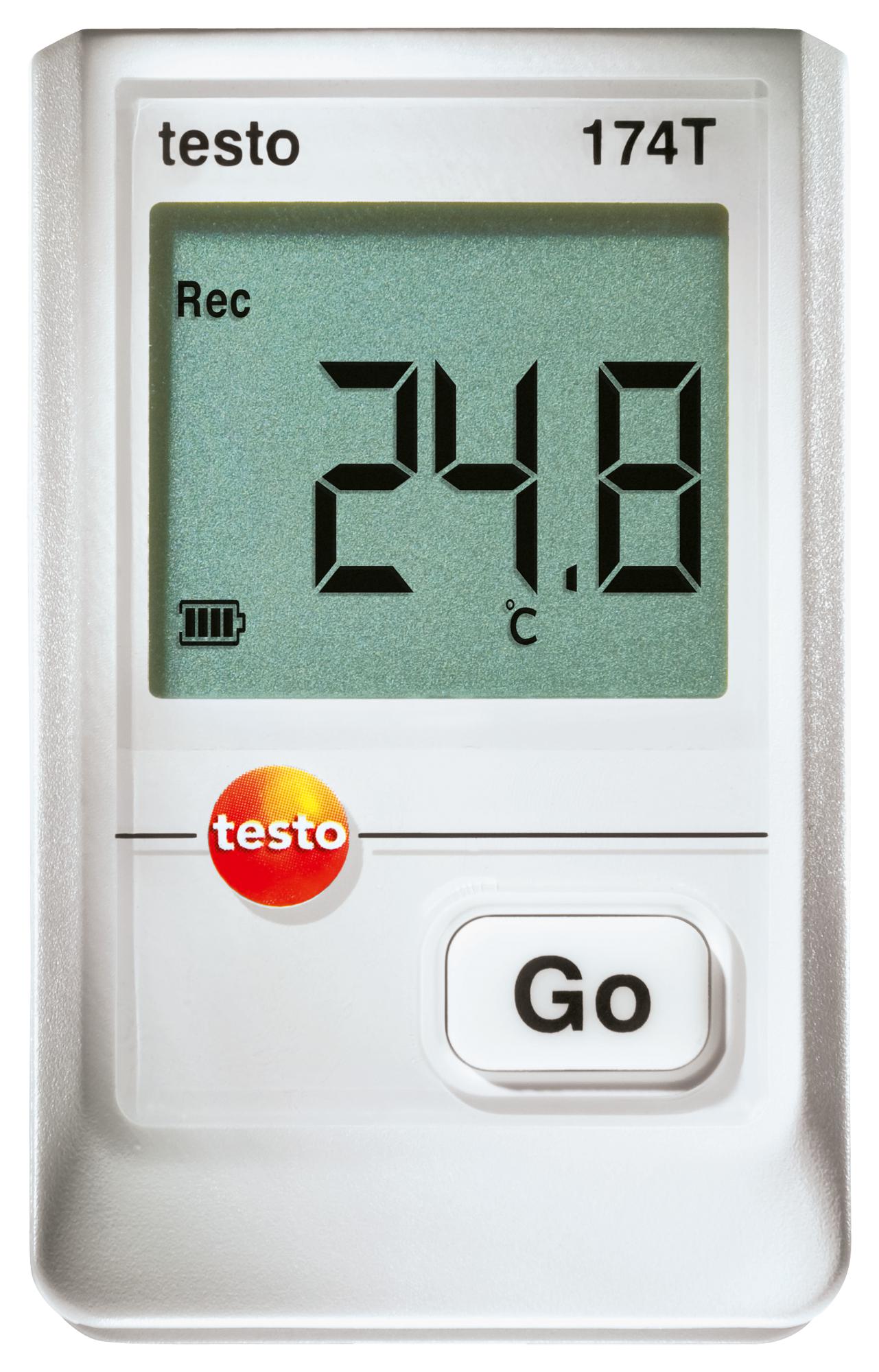 TESTO 174-T MINI DATA LOGGER, TEMP, -30 TO +70 DEG TESTO