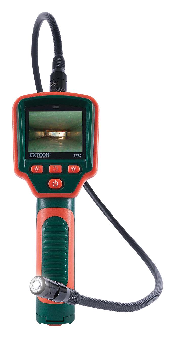 BR80 VIDEO BORESCOPE, 17MM, 480 X 234 PIXEL EXTECH INSTRUMENTS