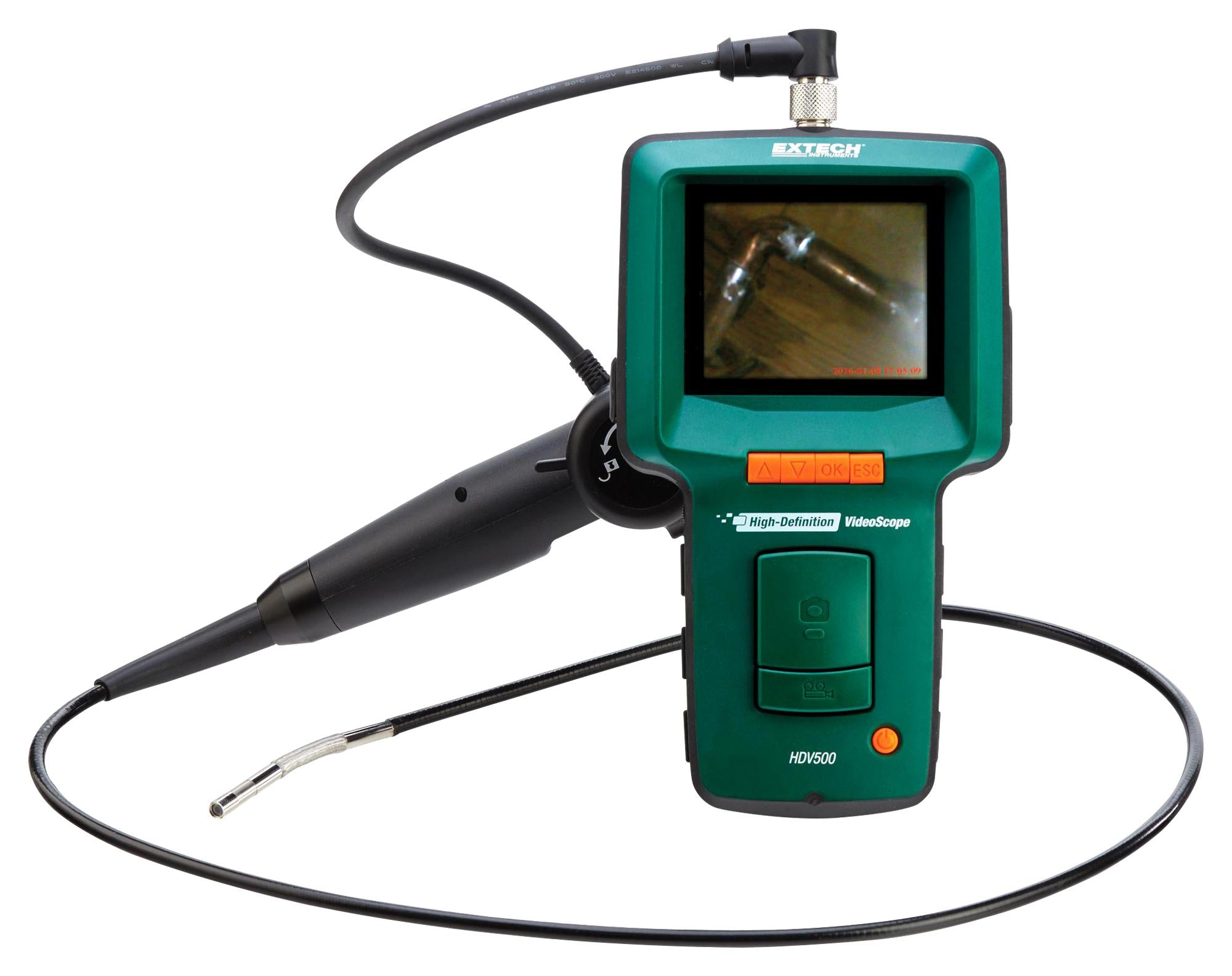 HDV540 HD VIDEOSCOPE KIT, 320 X 240 PIXEL, 6MM EXTECH INSTRUMENTS