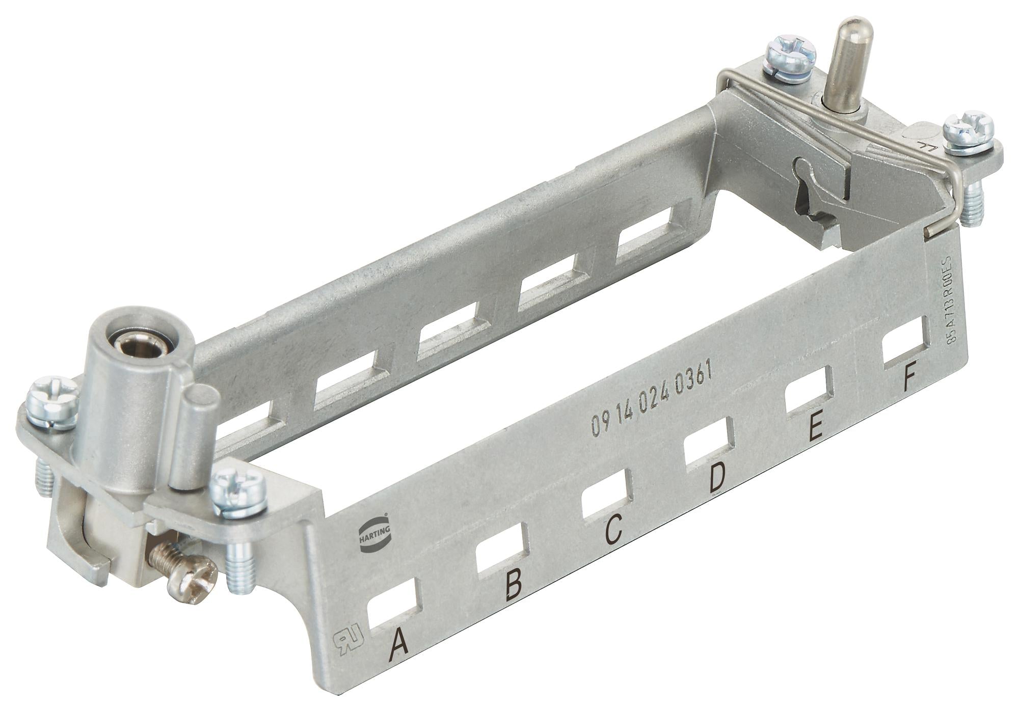 09140240361 HINGED FRAME, SIZE 24B, 6 MODULE HARTING