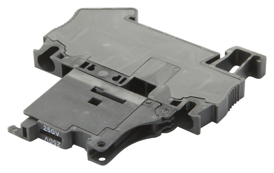 ST 4-HESILA 250 (5X20) TERMINAL BLOCK, FUSED, 2POS, 10AWG PHOENIX CONTACT