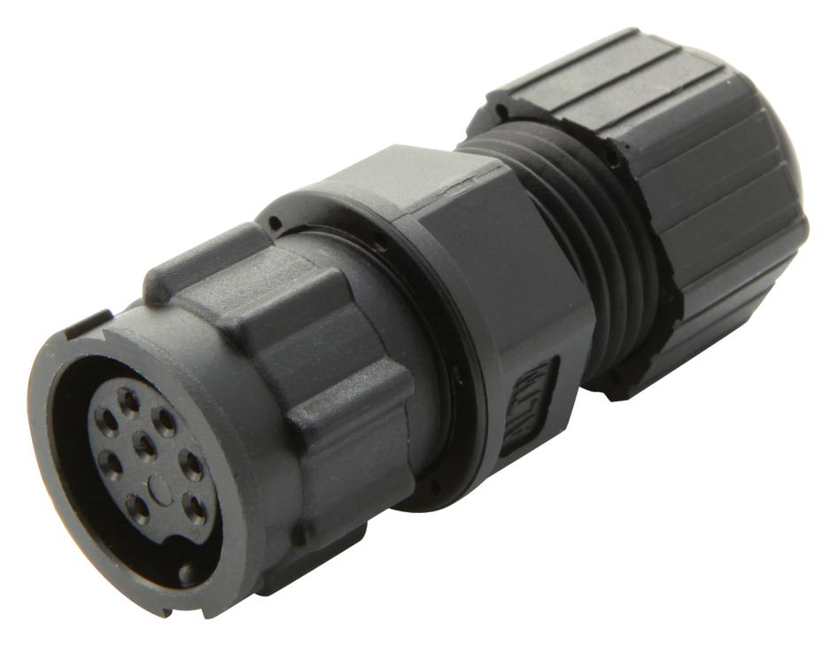 CC-03BFFA-LL7001 CIRCULAR CONNECTOR, RCPT, 3POS, CABLE AMPHENOL LTW