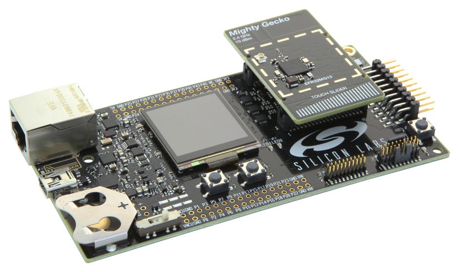 SLWSTK6000B EVAL BOARD, MIGHTY GECKO WIRELESS MCU SILICON LABS