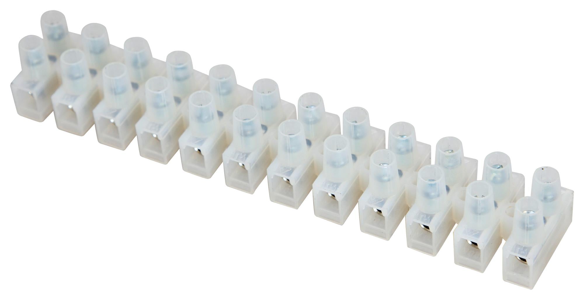HY433/12 NY TERMINAL BLOCK, BARRIER, 12POS, 10MM HYLEC