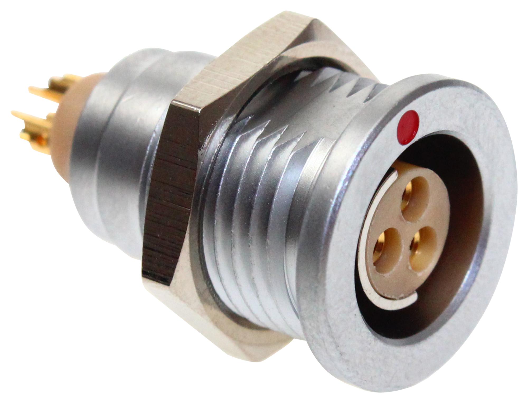 CCB2S1/03 CIRCULAR CONN, RCPT, 3POS, PANEL MOUNT CAMDENBOSS