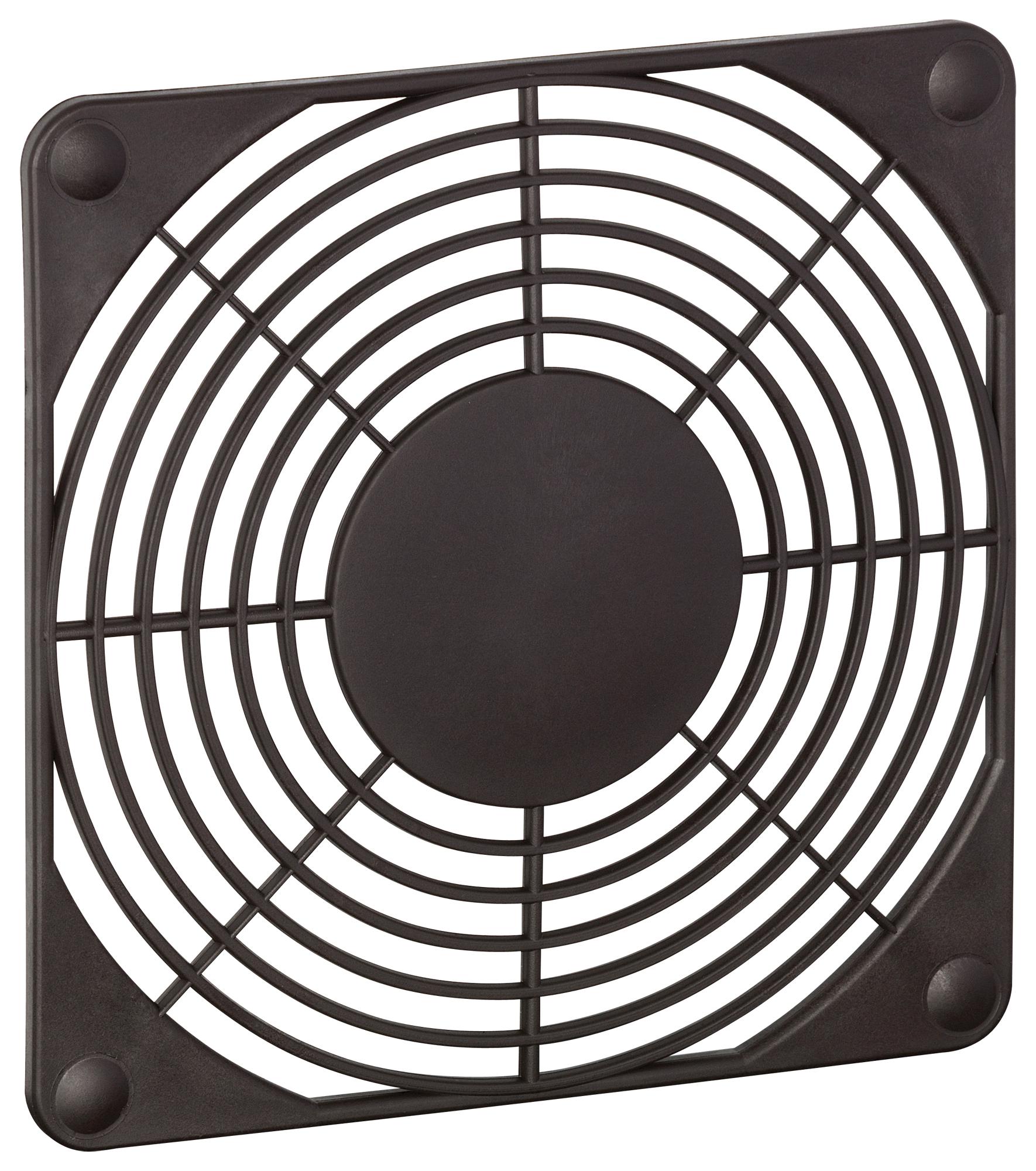 92162-2-2929 FAN GUARD, 80MM, PLASTIC EBM-PAPST