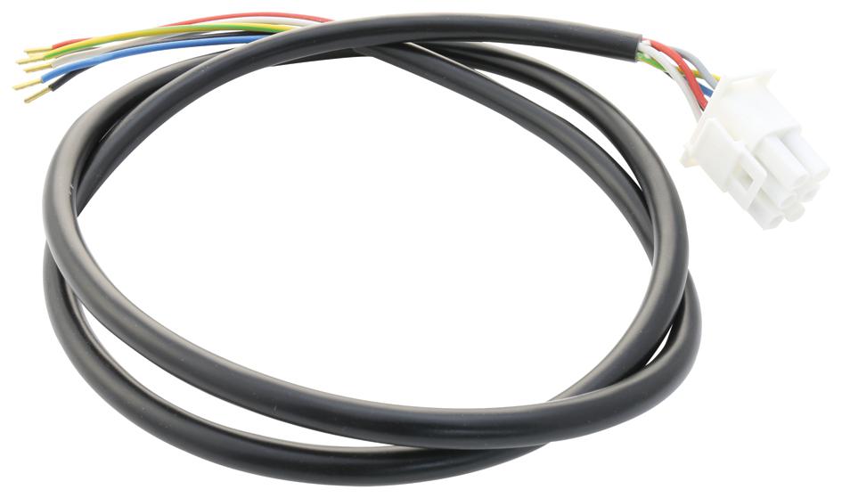 21959-4-1040 FAN POWER CORD, STRAIGHT PLUG, 1M EBM-PAPST