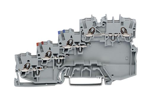 2000-5410 TERMINAL BLOCK, DIN RAIL, 10POS, 16AWG WAGO