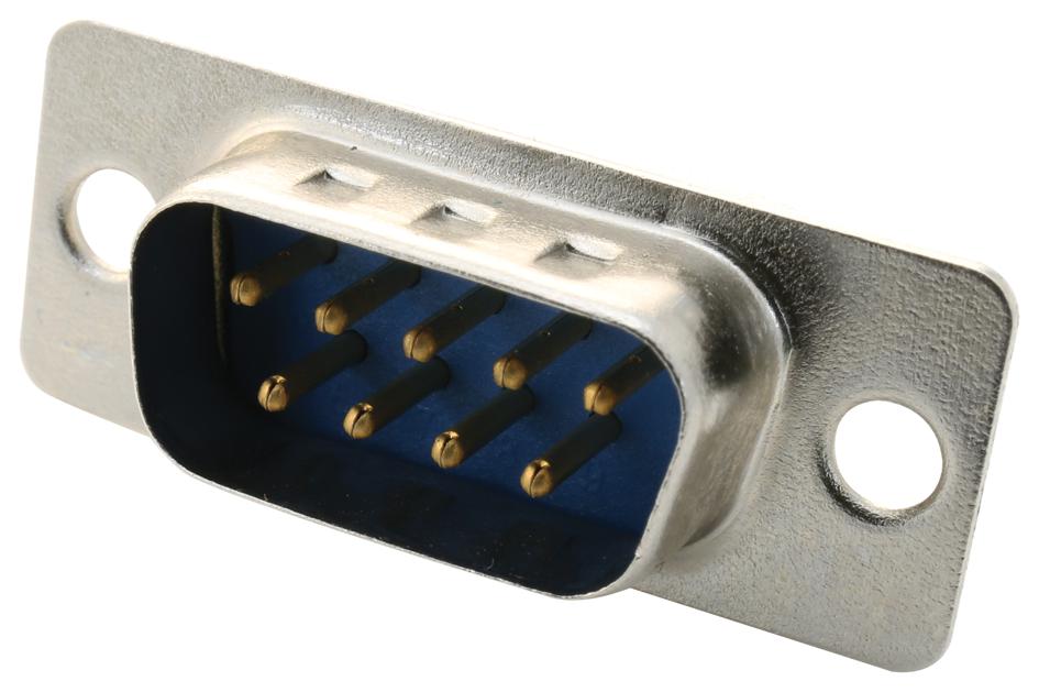 DE2V2PA00LF COMBO D SUB HOUSING, 2V2, DE, STEEL AMPHENOL ICC