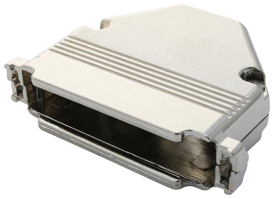 SDC37AG D-SUB HOOD KIT, 180 DEG, DB37/HD62, ZINC L-COM