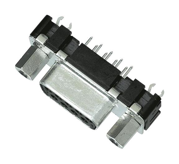 09661116502 D-SUB CONN, RCPT, 9POS, TH HARTING