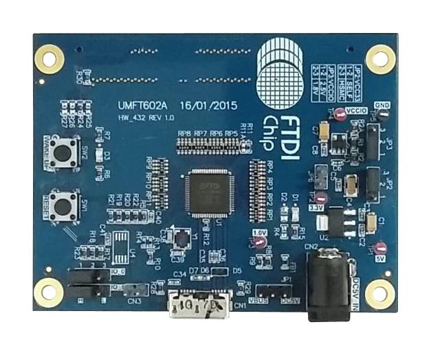UMFT602A-B EVAL/DEV MODULE, FIFO-USB 3.0 UVC BRIDGE FTDI