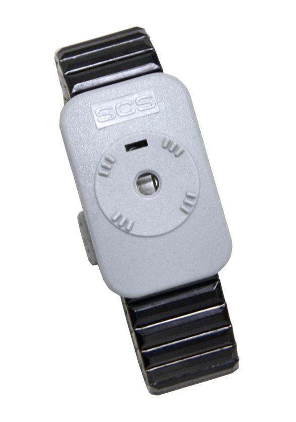 2384 METAL WRIST BAND, SMALL, BLACK SCS