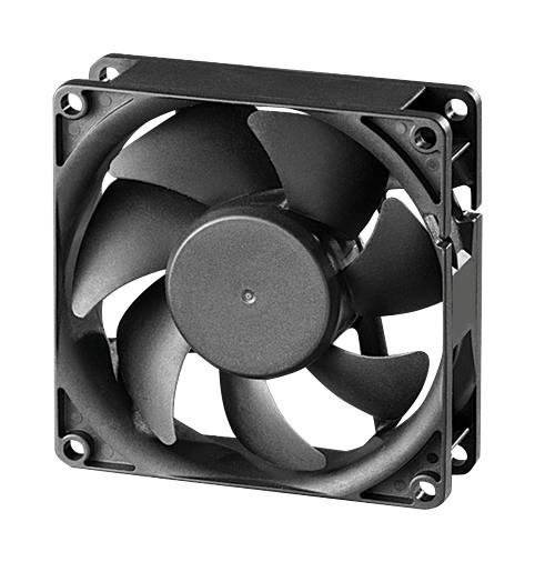 MC001614 AXIAL FAN, 80MM, 12VDC, 57CFM, 46DBA MULTICOMP