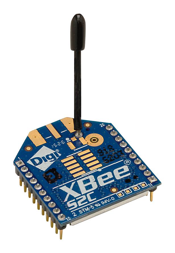 XB24CAWIT-001 RF TRANSCEIVER MODULE, 2.4GHZ, -102DBM DIGI INTERNATIONAL