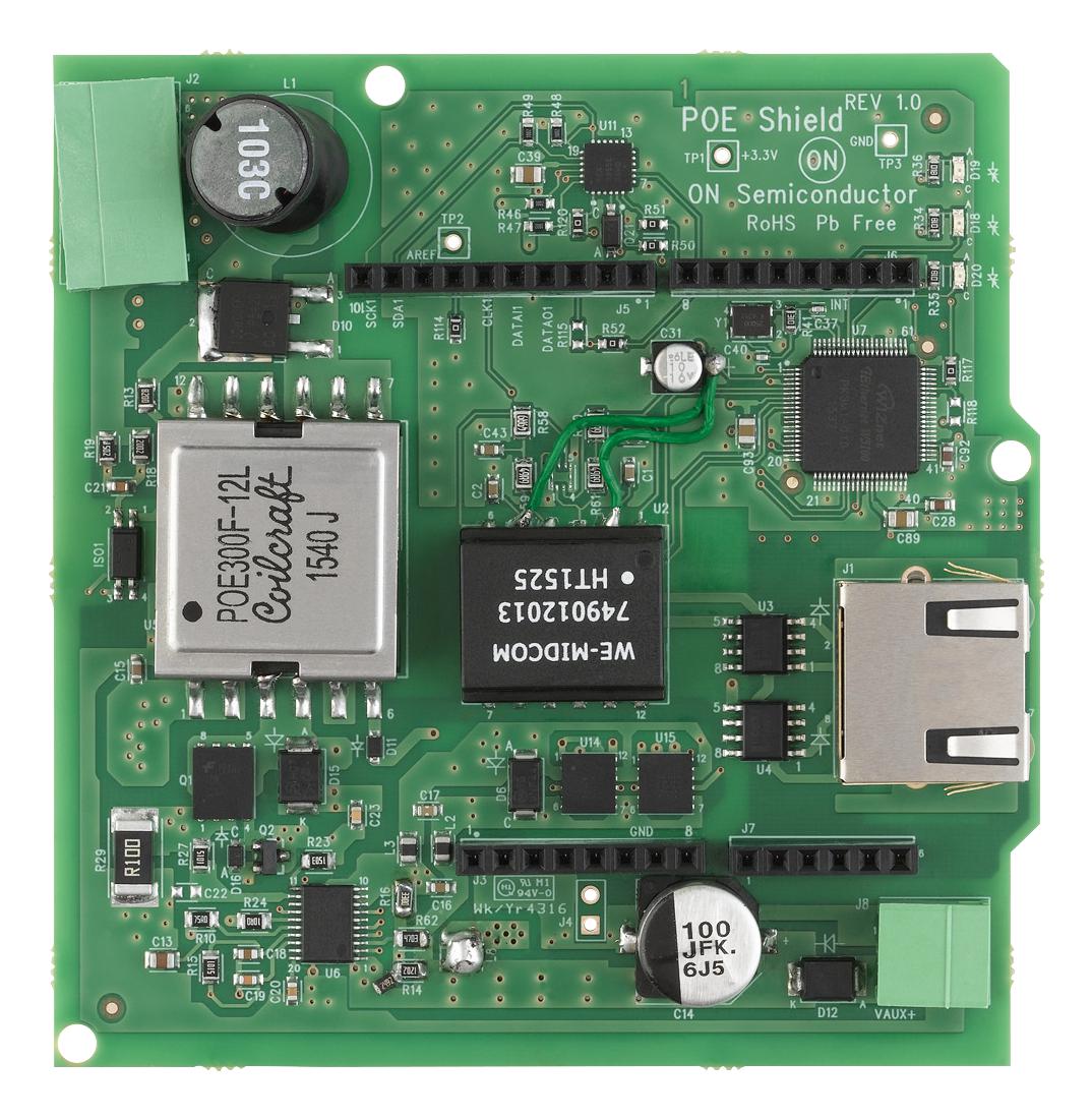 POE-GEVB EVAL BOARD, POWER OVER ETHERNET ONSEMI