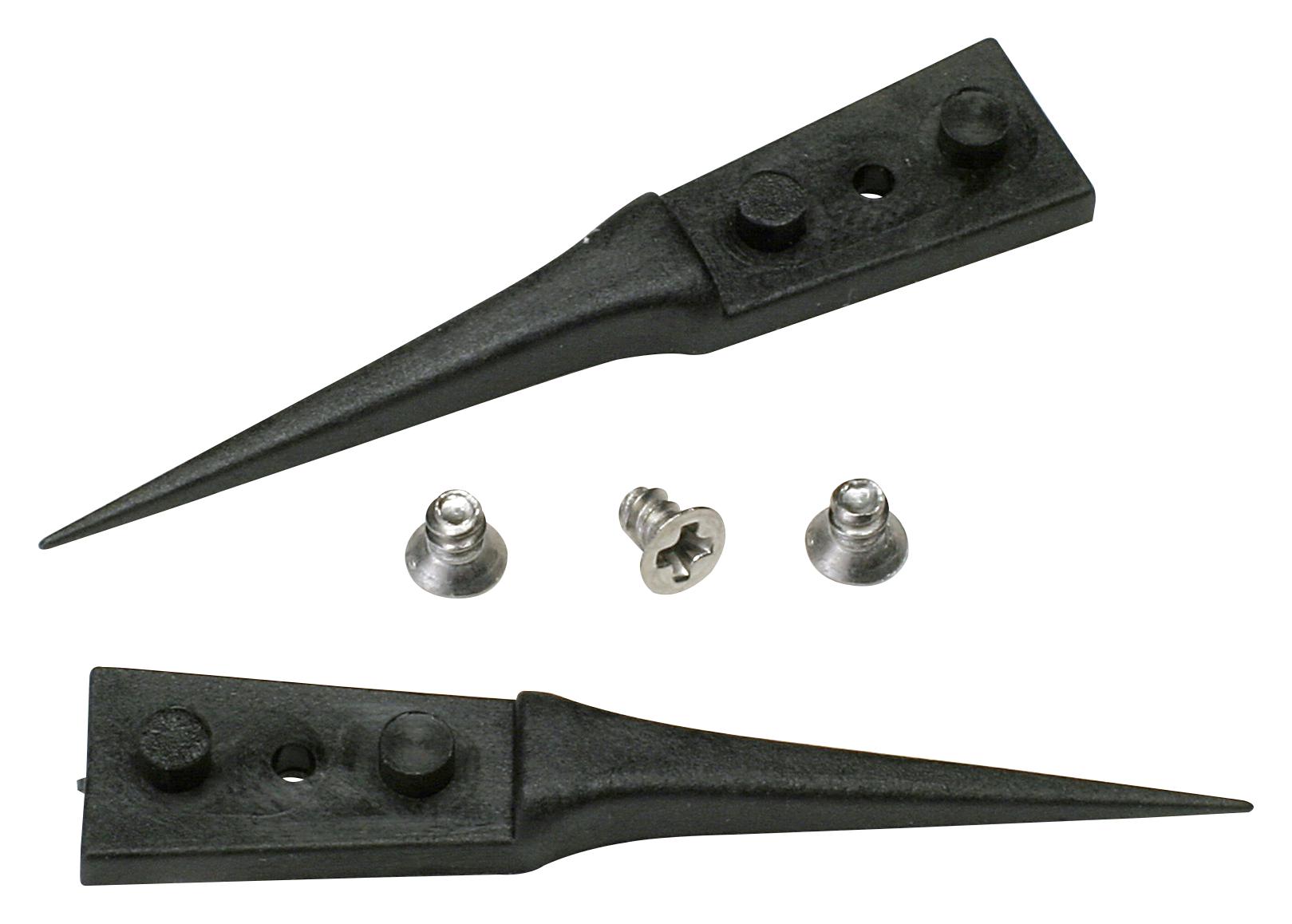 A5SV TWEEZER TIP, STRAIGHT/POINTED, 40MM IDEAL-TEK