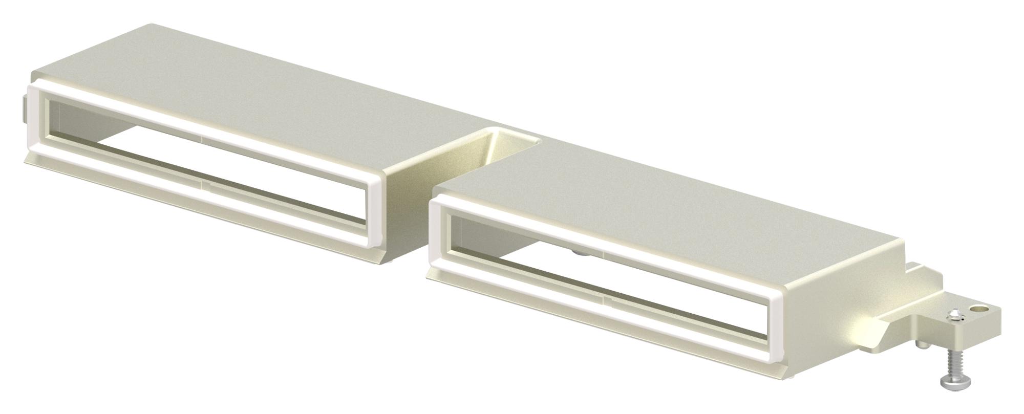 2304454-1 COVER W/ SCREW, CFP2 1X2 I/O CONNECTOR TE CONNECTIVITY