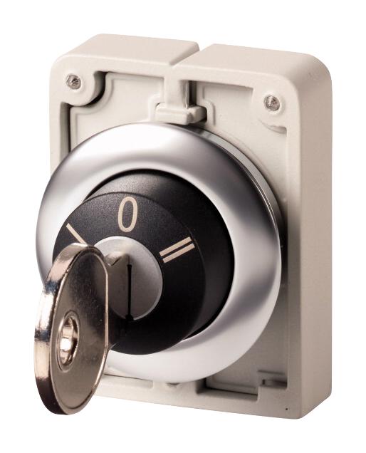 M30C-FWS3 SWITCH ACTUATOR, 30MM KEY OPERATED, IP66 EATON MOELLER