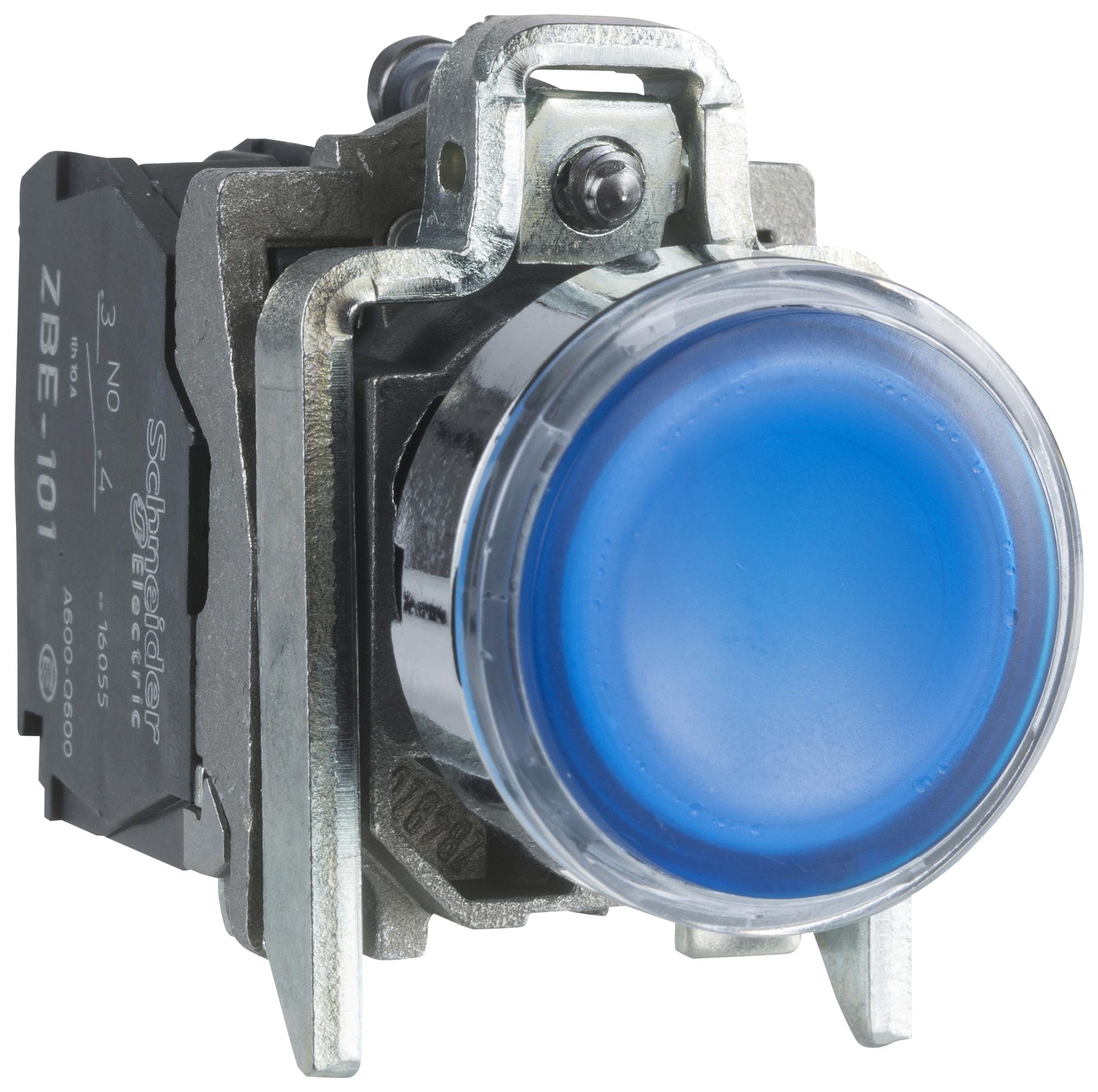 XB4BW36G5 PB SWITCH, ILLUM, NO/NC, 6A, 120V, BLUE SCHNEIDER ELECTRIC