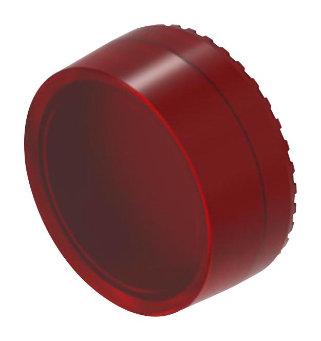704.611.2 ROUND LENS, RED, PLASTIC EAO
