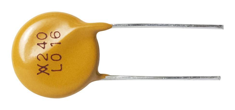 LVR005NK. FUSE, RESETTABLE PTC, 240VAC, 0.05A, THT LITTELFUSE