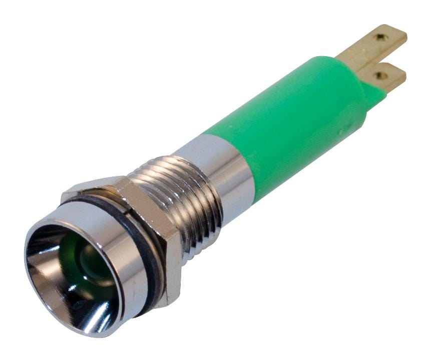 WL-19050451 PANEL INDICATOR, 40MM, GREEN, 28VDC WAMCO