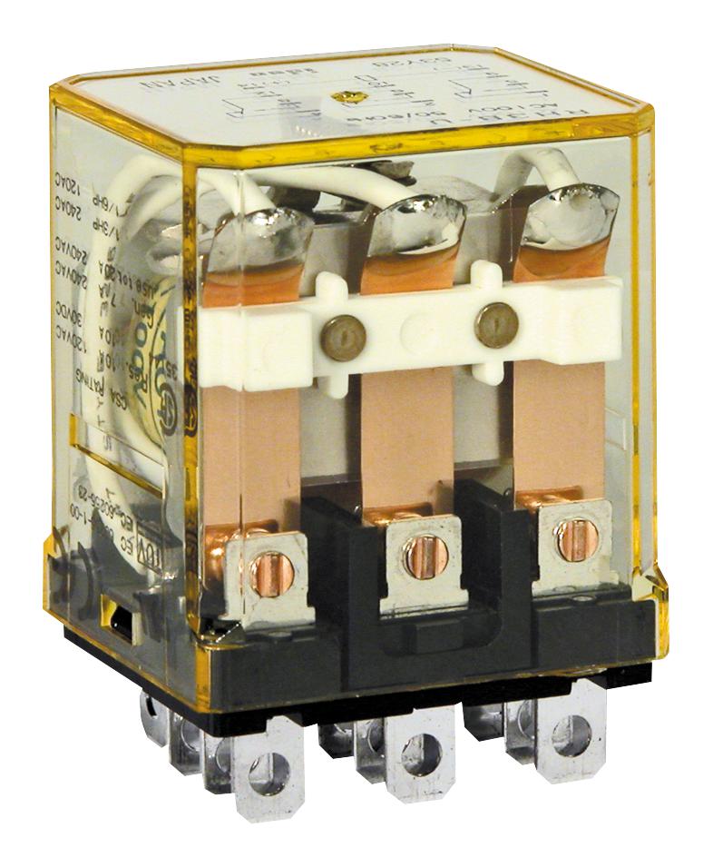 RH4B-ULDC24V RELAY, 4PDT, 24VDC, 10A, SOCKET IDEC