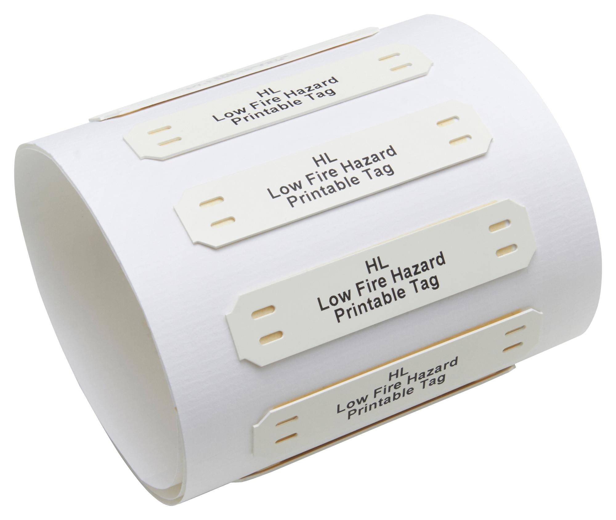 HL104WE1TS033B CABLE MARKER, PO, 52MM X 10.4MM, WHITE RAYCHEM - TE CONNECTIVITY