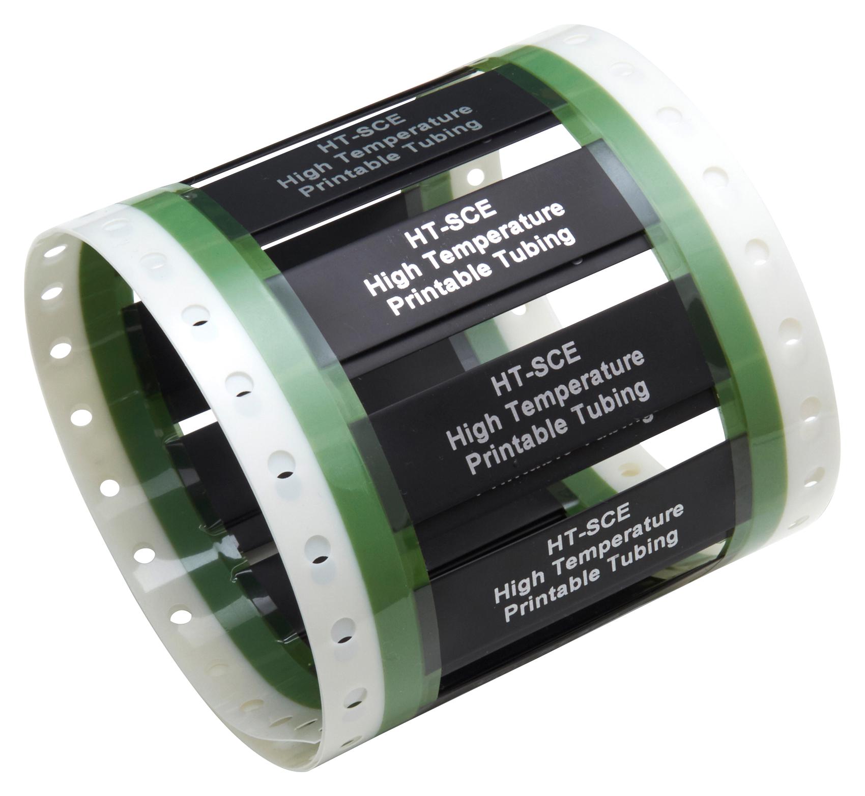 HT-SCE-3/4-2.0-0 HEAT SHRINK MARKER, 18MM, BLACK RAYCHEM - TE CONNECTIVITY