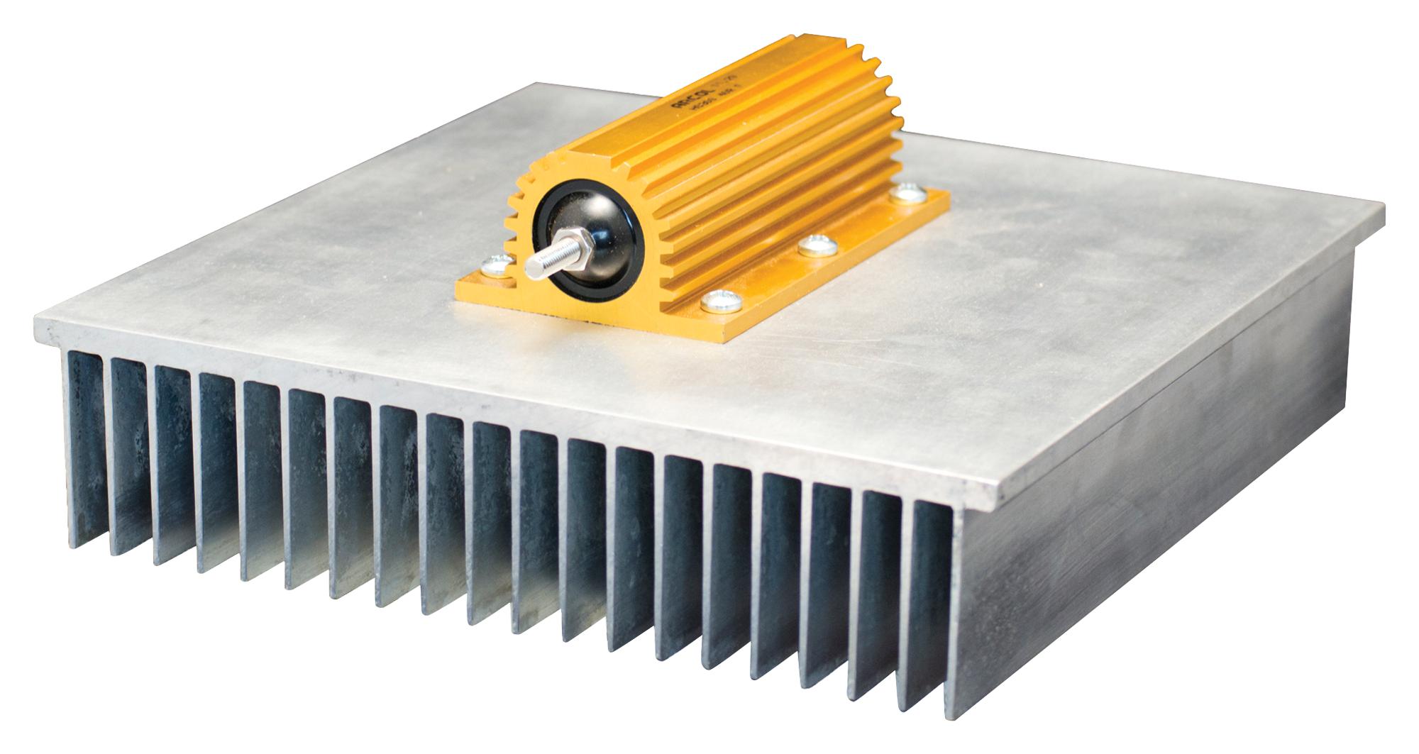 AH12310V06000GE HEAT SINK, ALUM ALLOY, HS150 RES, 6" OHMITE