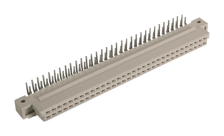 09724646801 CONNECTOR, DIN 41612, RCPT, 64P, 2ROW HARTING
