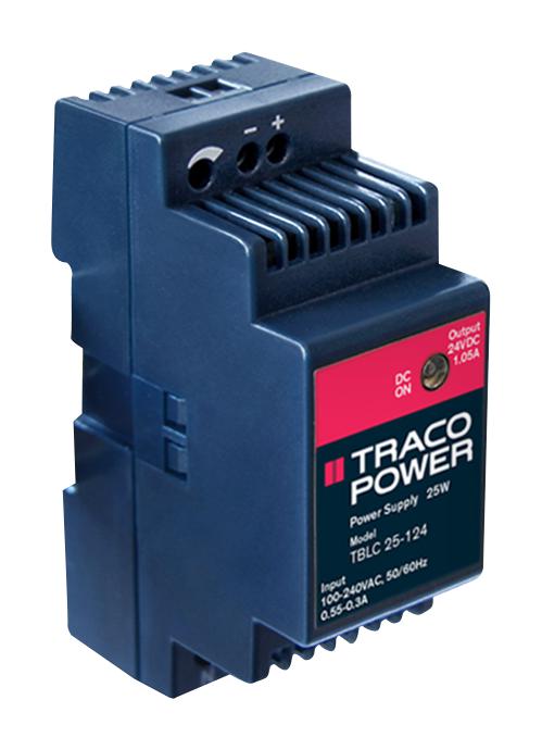 TBLC 25-112 POWER SUPPLY, AC-DC, 12V, 2A TRACO POWER