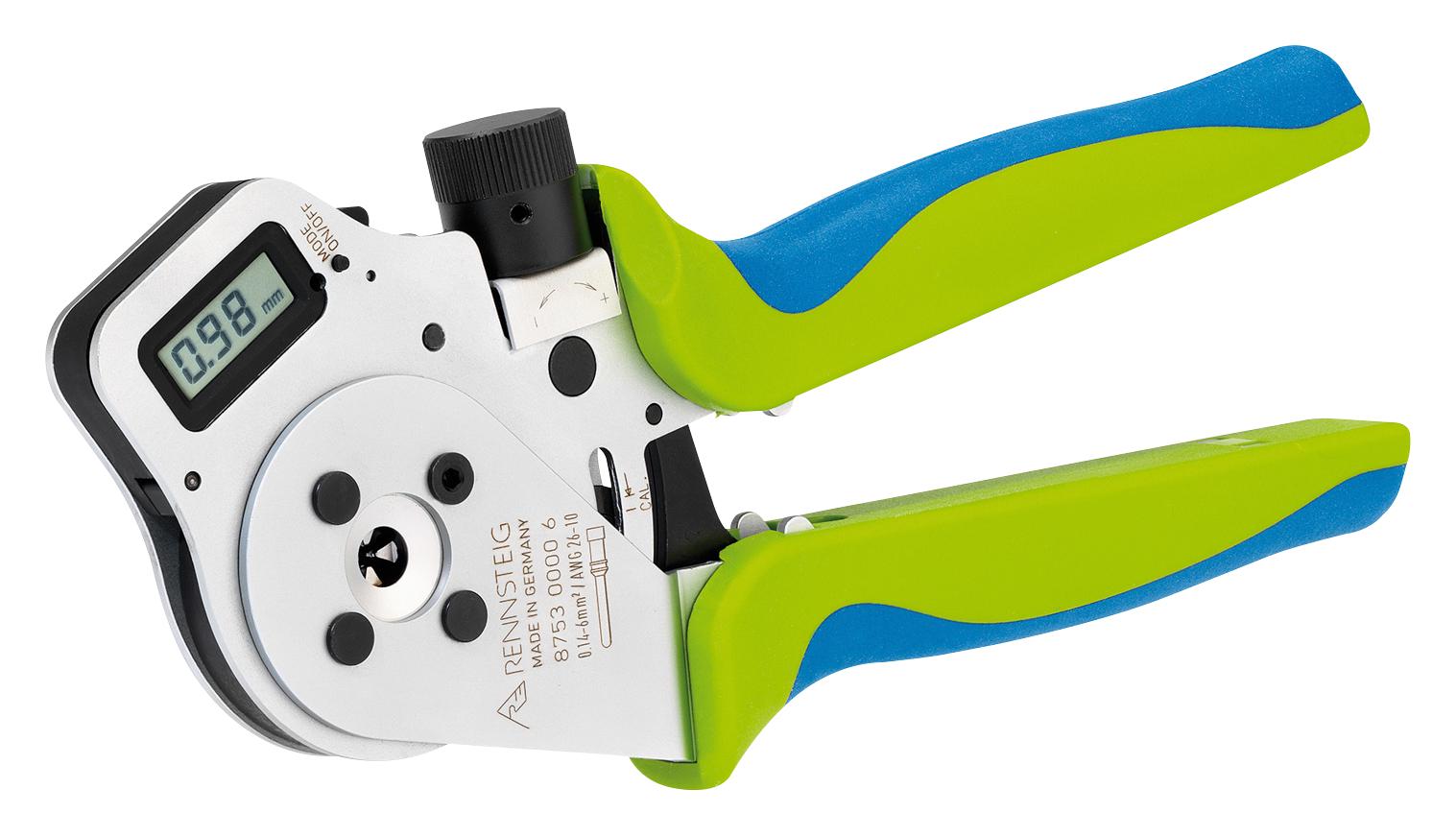 8753 0401 61 CRIMP TOOL, HAND, 26AWG-10AWG CONTACT RENNSTEIG