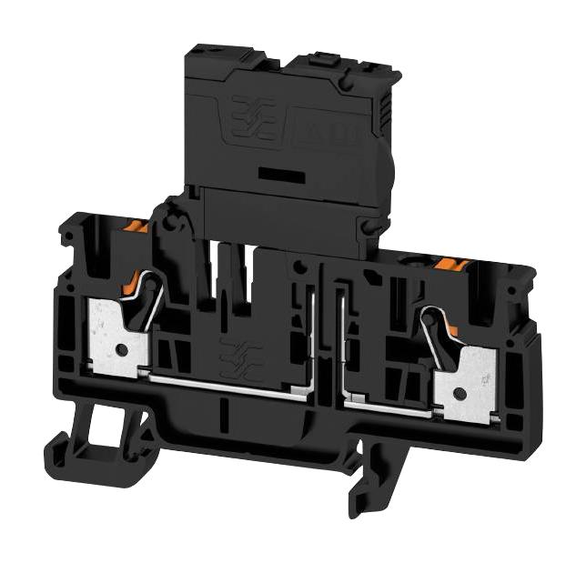 2429870000 TERMINAL BLOCK, FUSED, 2POS, 26-12AWG WEIDMULLER