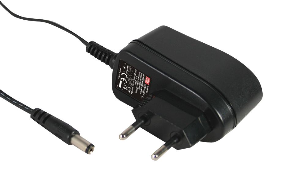 GSM06E24-P1J ADAPTOR, AC-DC, MEDICAL, 24V, 0.25A MEAN WELL
