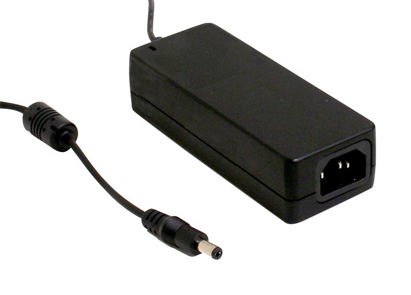 GSM40A24-P1J ADAPTOR, MEDICAL, AC-DC, 24V, 1.67A MEAN WELL