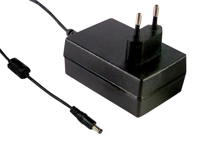 GST18E24-P1J ADAPTOR, AC-DC, 24V, 0.75A MEAN WELL