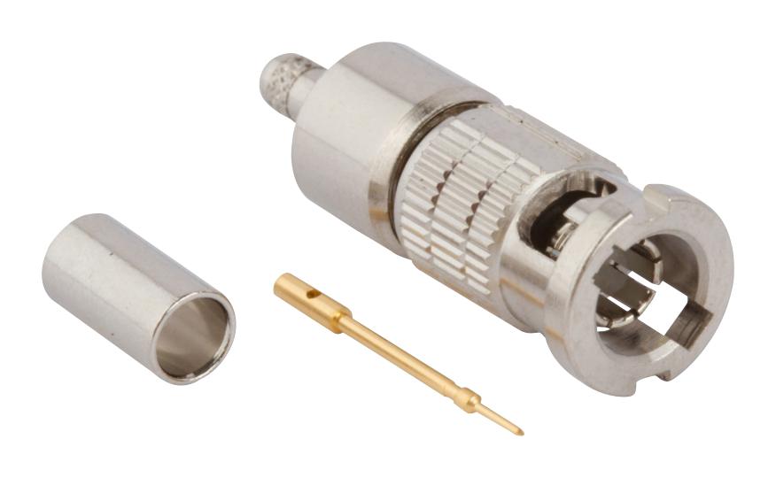 034-1042 RF COAXIAL, HD BNC PLUG , 75 OHM, CABLE AMPHENOL RF