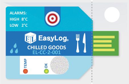 EL-CC-2-001 PK10 DATA LOGGING, -30 TO +70DEG C, 100%RH LASCAR